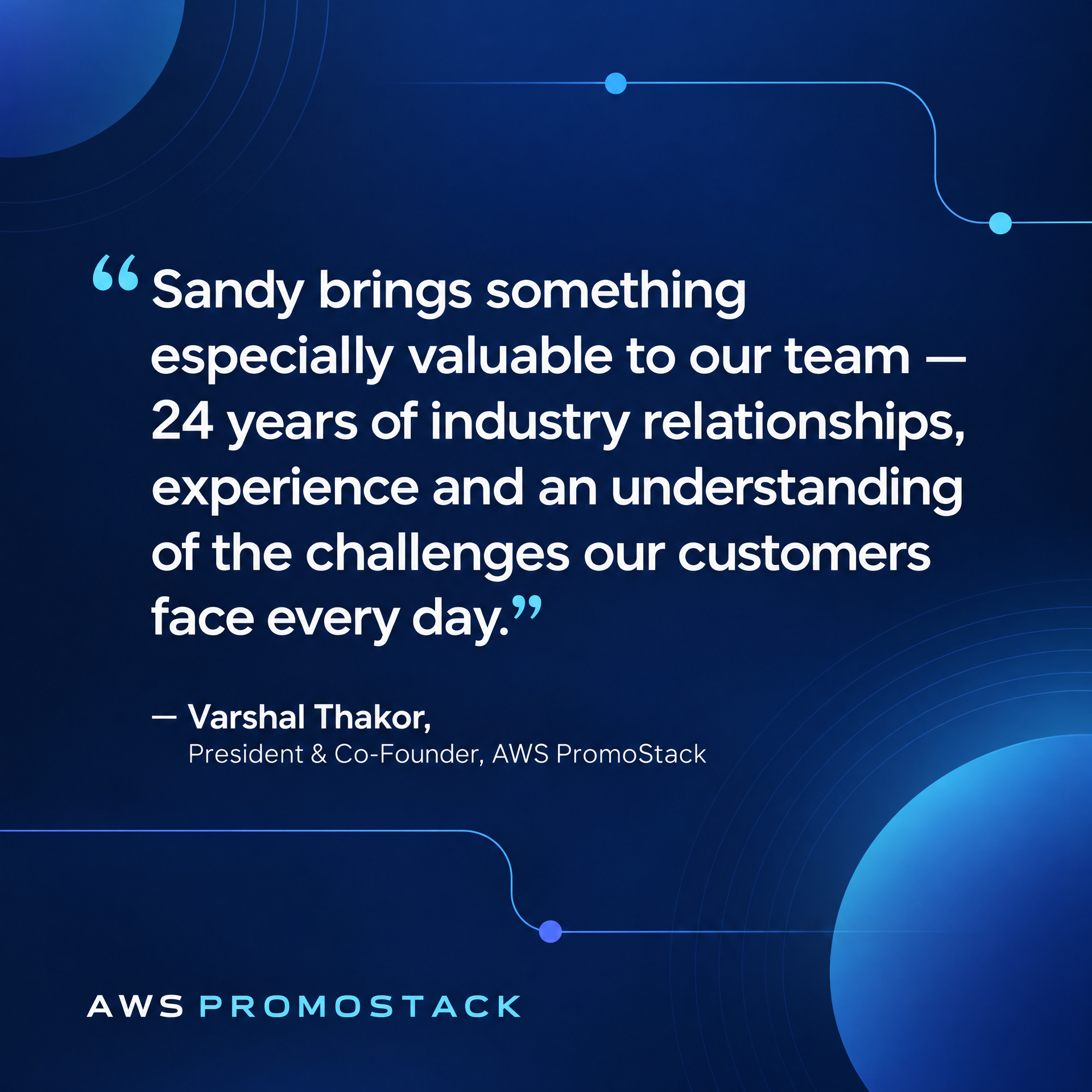 Sandy Nichols, MAS, Joins AWS PromoStack as Business Development Consultant
